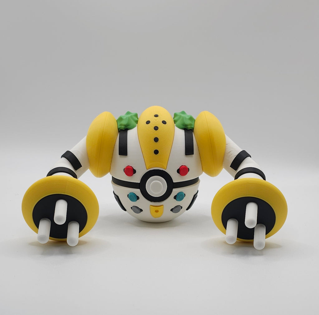Pokemon Character Design- 3D Printed Pokeball- Regigigas- Unique Display Collectible