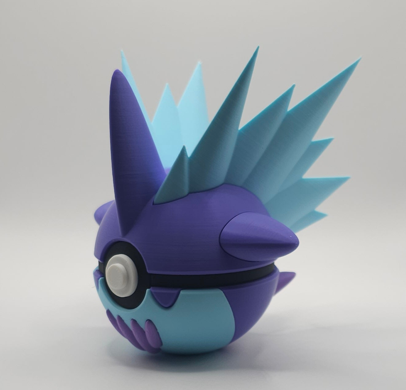 Pokemon Character Design- 3D Printed Pokeball- Toxtricity- Unique Display Collectible