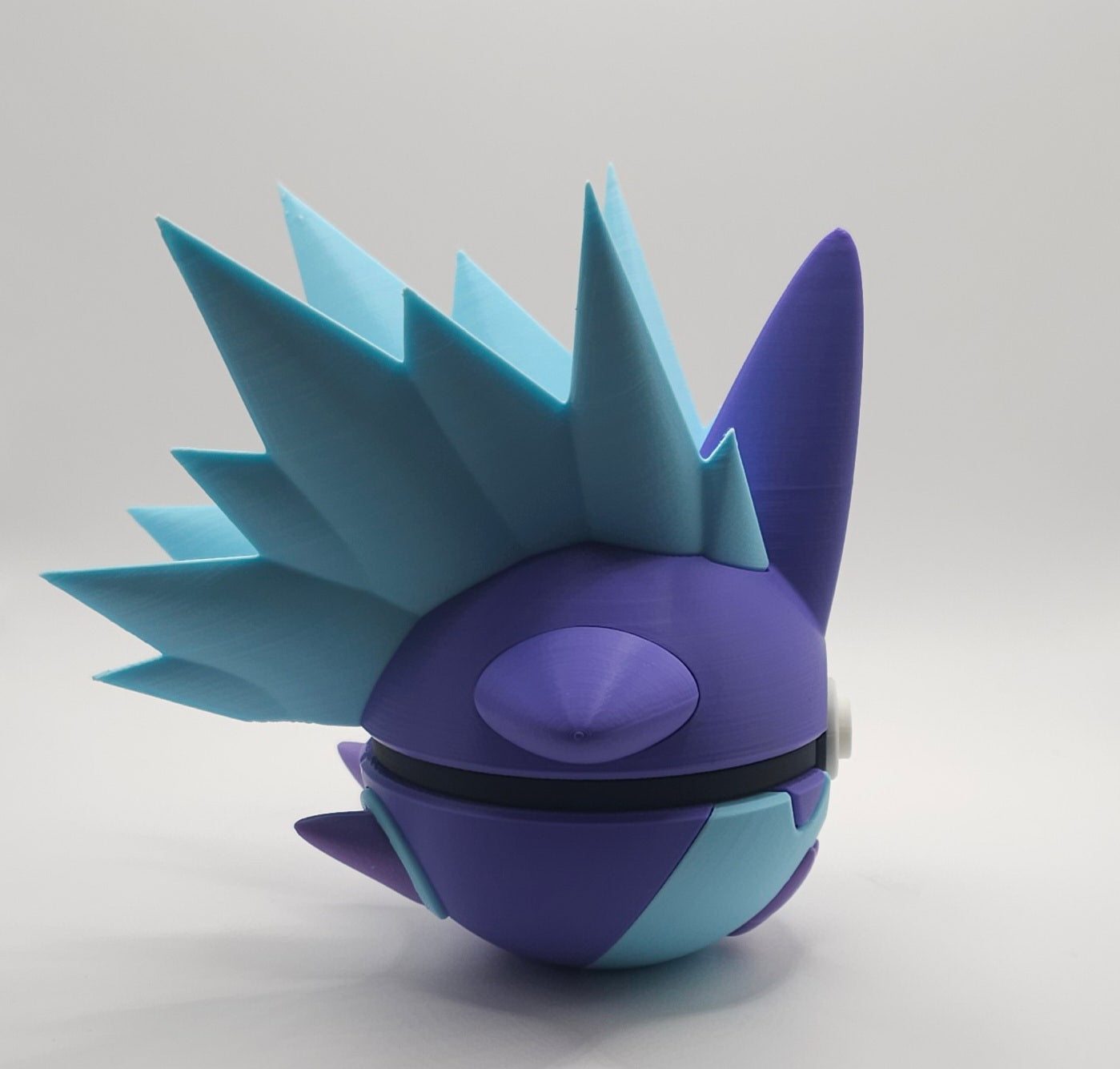 Pokemon Character Design- 3D Printed Pokeball- Toxtricity- Unique Display Collectible