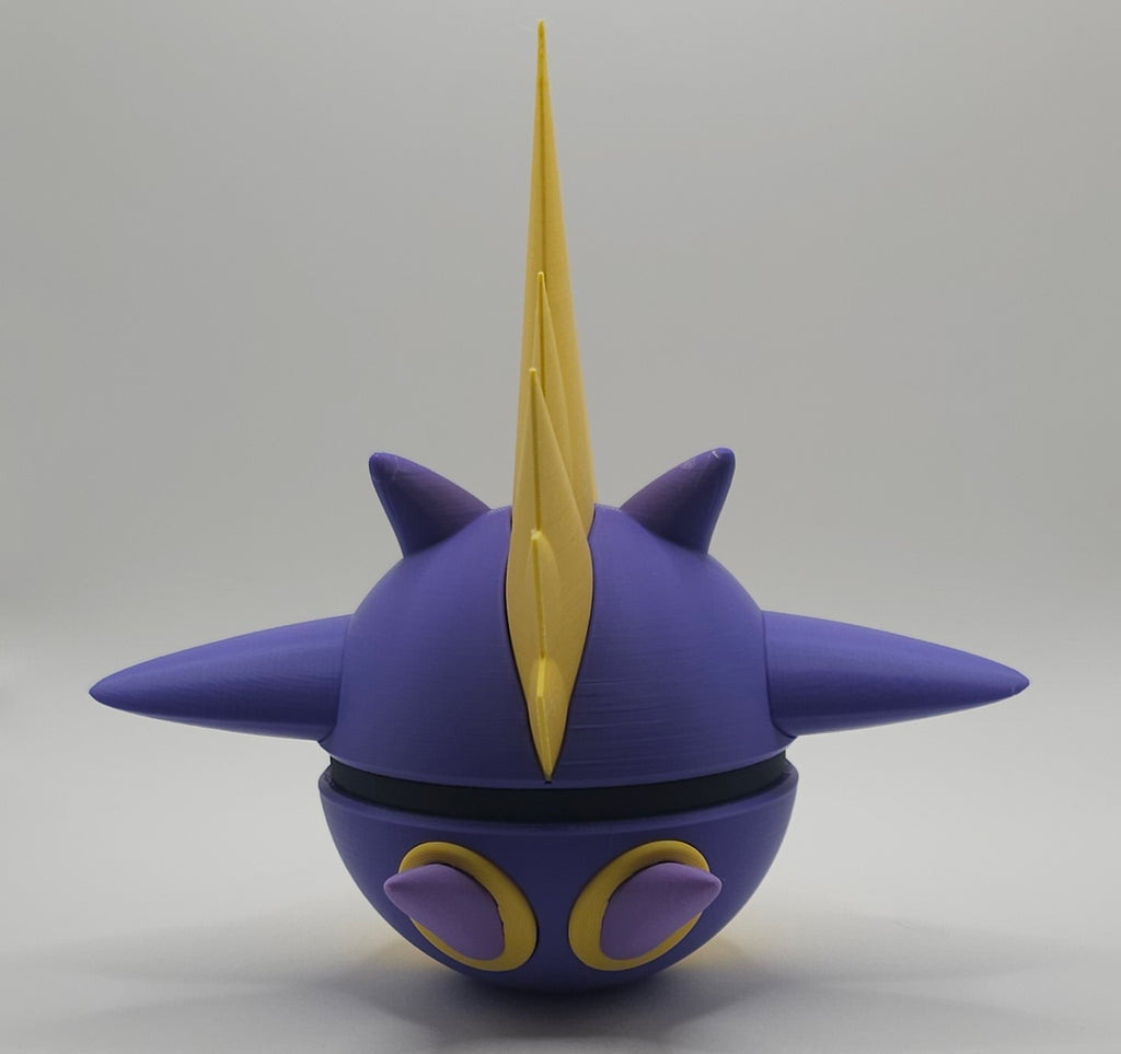Pokemon Character Design- 3D Printed Pokeball- Toxtricity- Unique Display Collectible