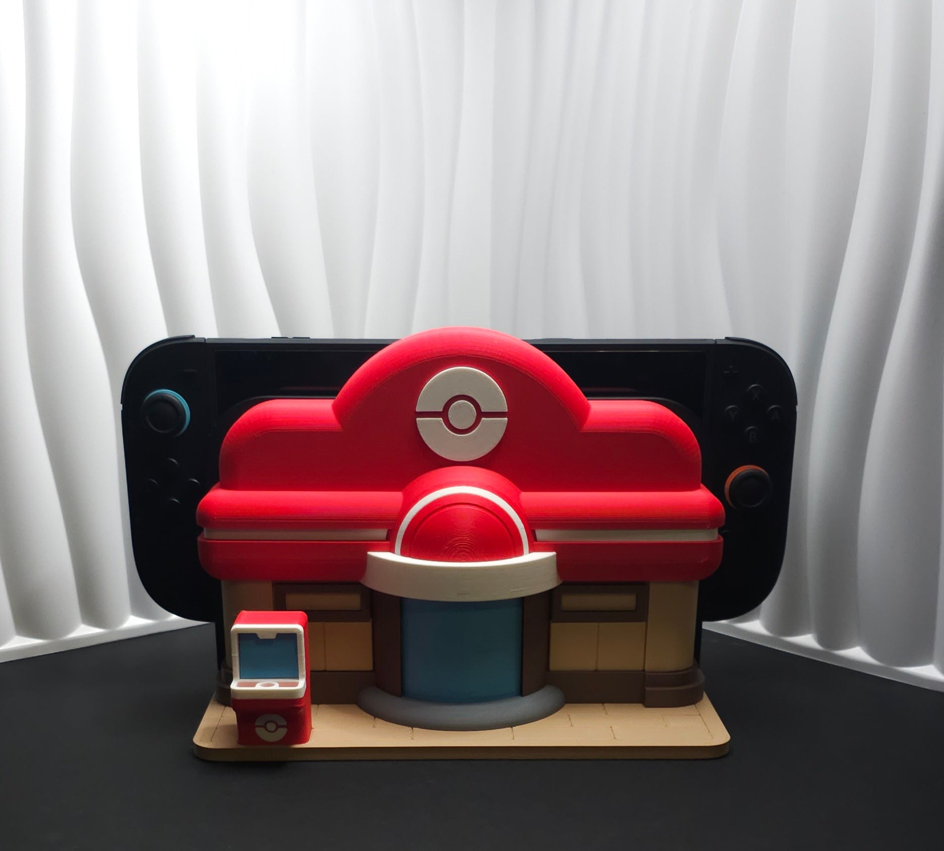 Pokopia Switch Dock- 3D Printed- Unique Display Fan Art Collectible