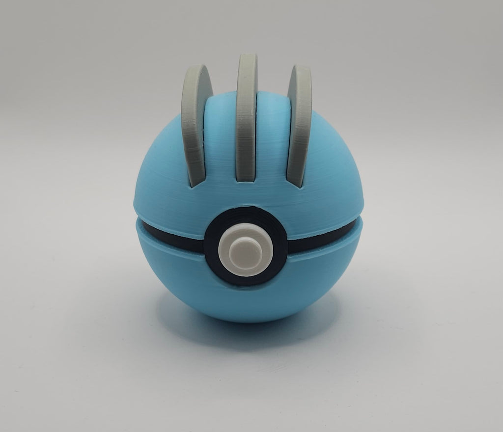 Pokemon Character Design 3D Printed Pokeball - Machop - Unique Display Collectible