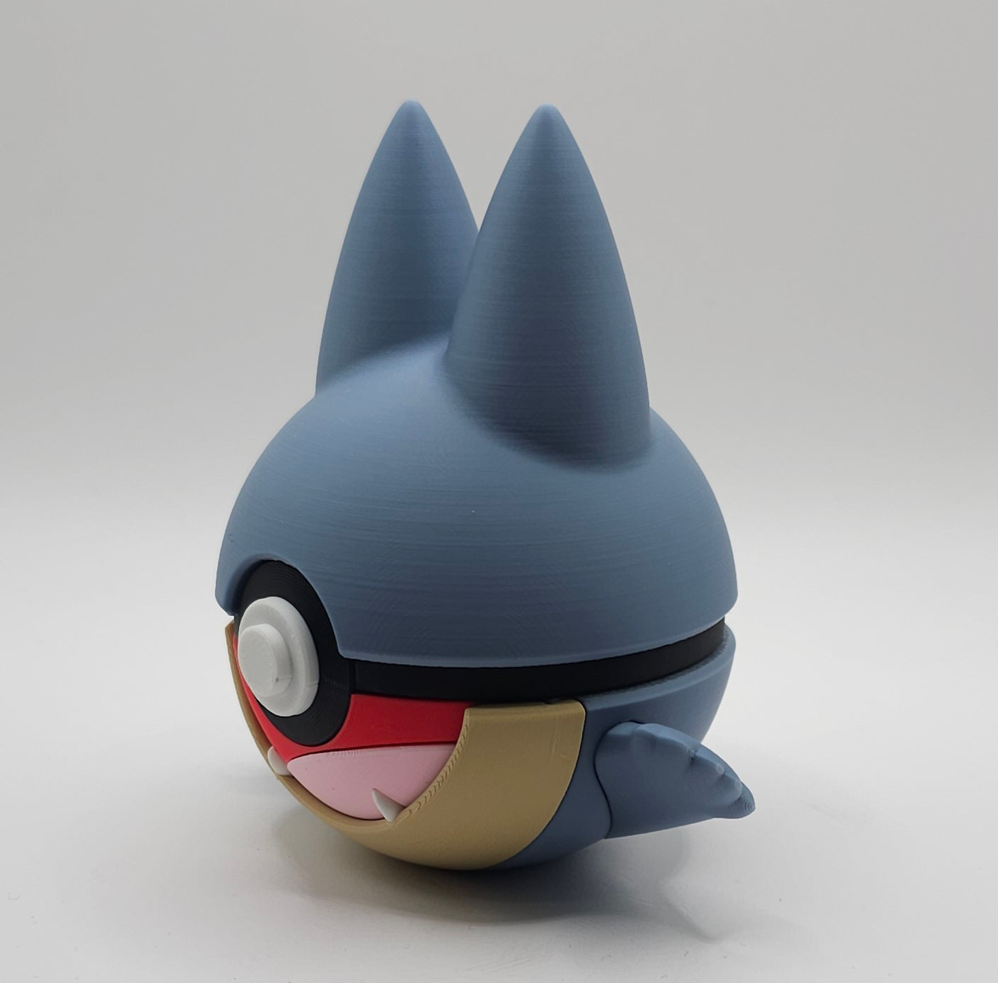 Pokemon Character Design- 3D Printed Pokeball- Munchlax - Unique Display Collectible