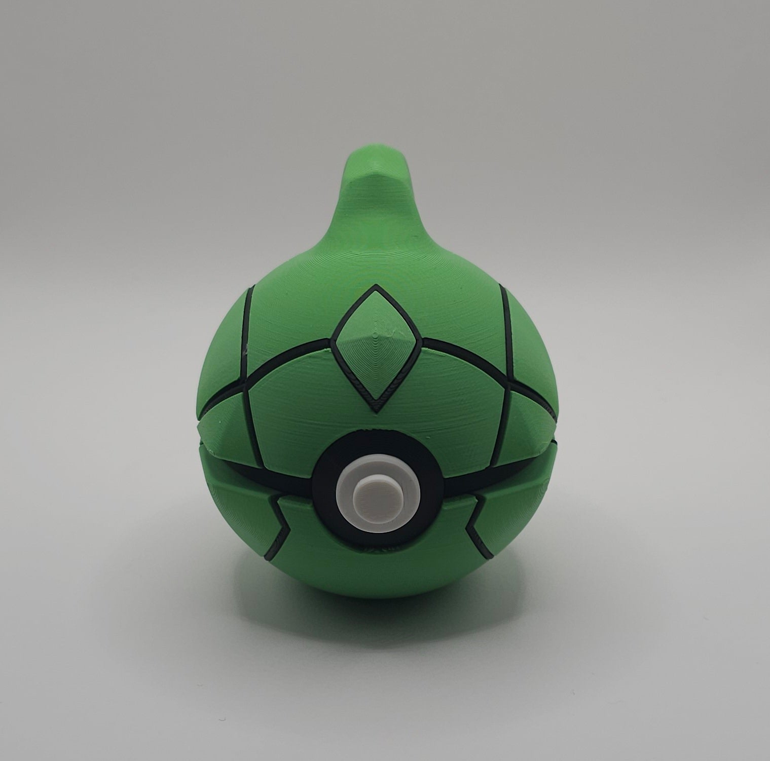 Pokemon Character Design - 3D Printed Pokeball - Metapod - Unique Display Collectible