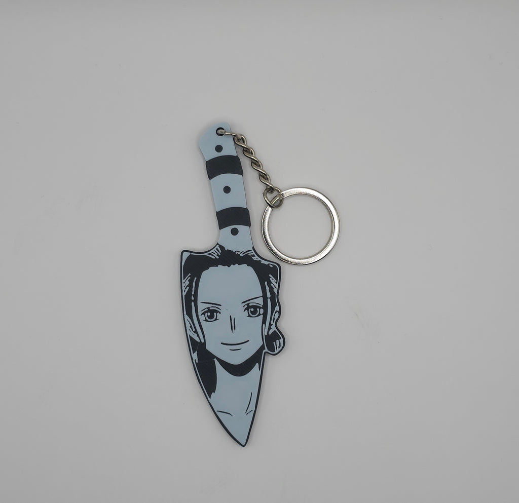 One Piece Character Inspired- 3D Printed Dagger Style Keychain- Unique Fan Art Collectible