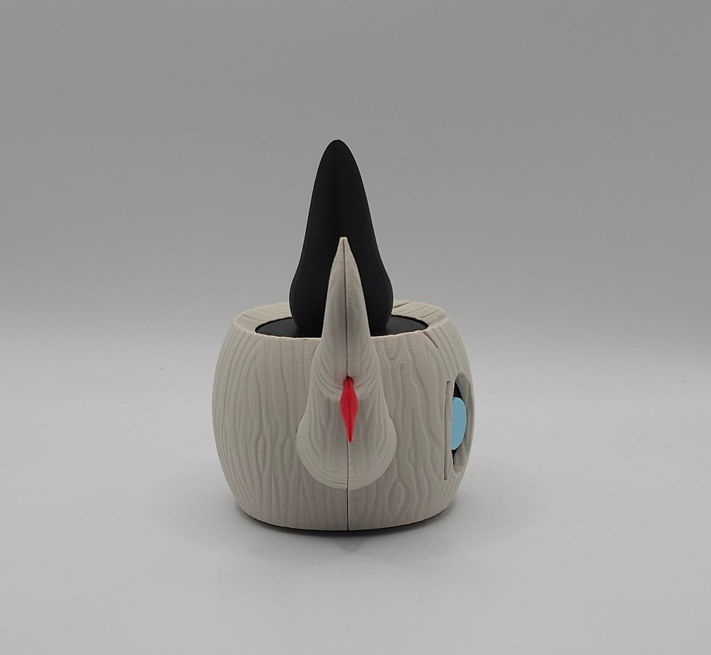 Pokemon Character Design- 3D Printed Pokeball- Phantump- Unique Display Collectible
