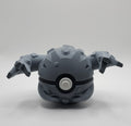 Pokemon Character Design- 3D Printed Pokeball- Graveler - Unique Display Collectible