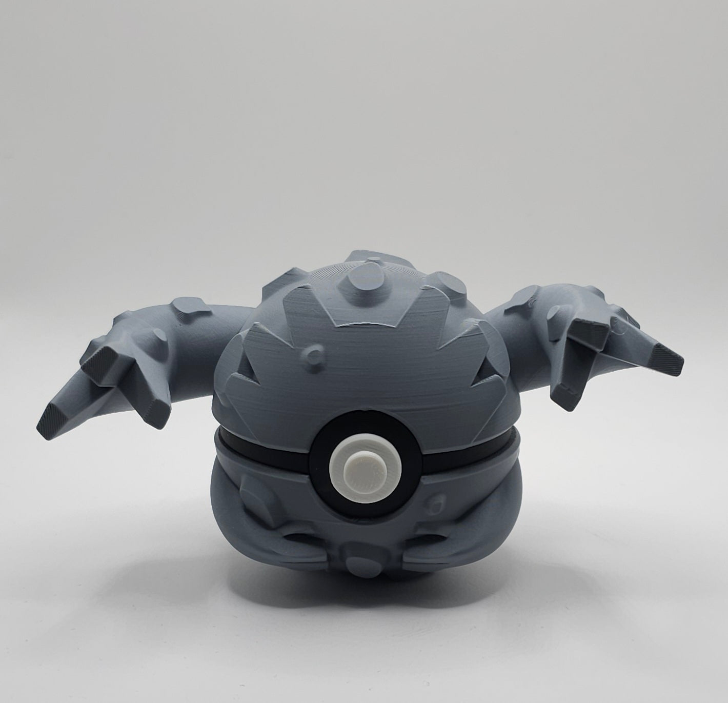 Pokemon Character Design- 3D Printed Pokeball- Graveler - Unique Display Collectible