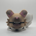 Pokemon Character Design- 3D Printed Pokeball- Rockruff- Unique Display Collectible