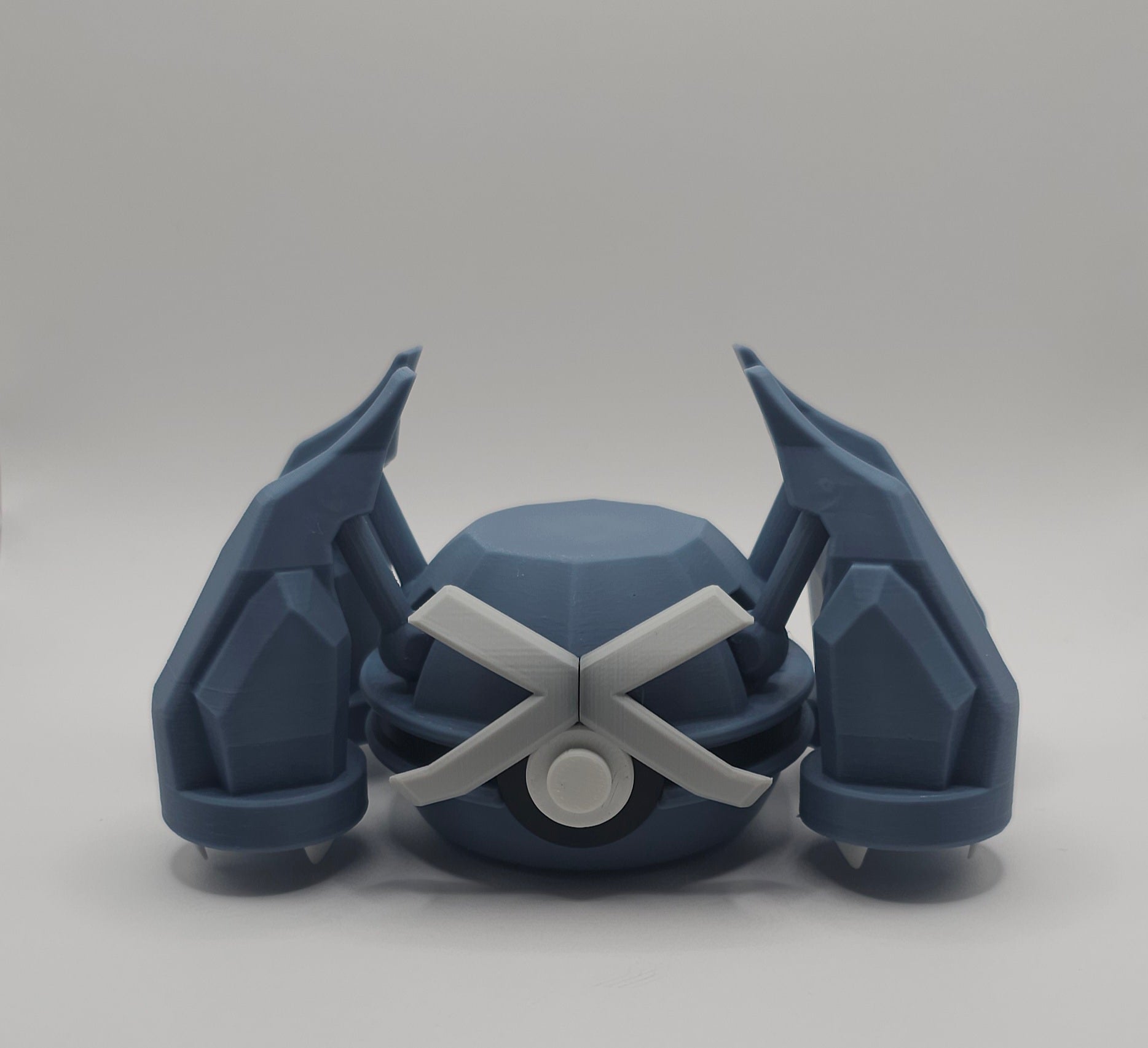 Pokemon Character Design 3D Printed Pokeball - Metagross - Unique Display Collectible
