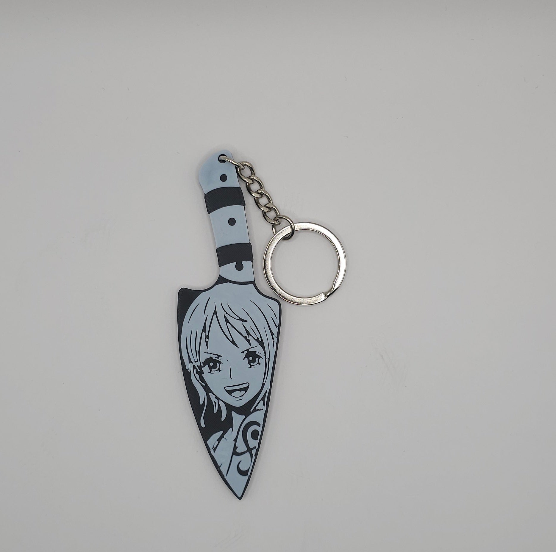 One Piece Character Inspired- 3D Printed Dagger Style Keychain- Unique Fan Art Collectible