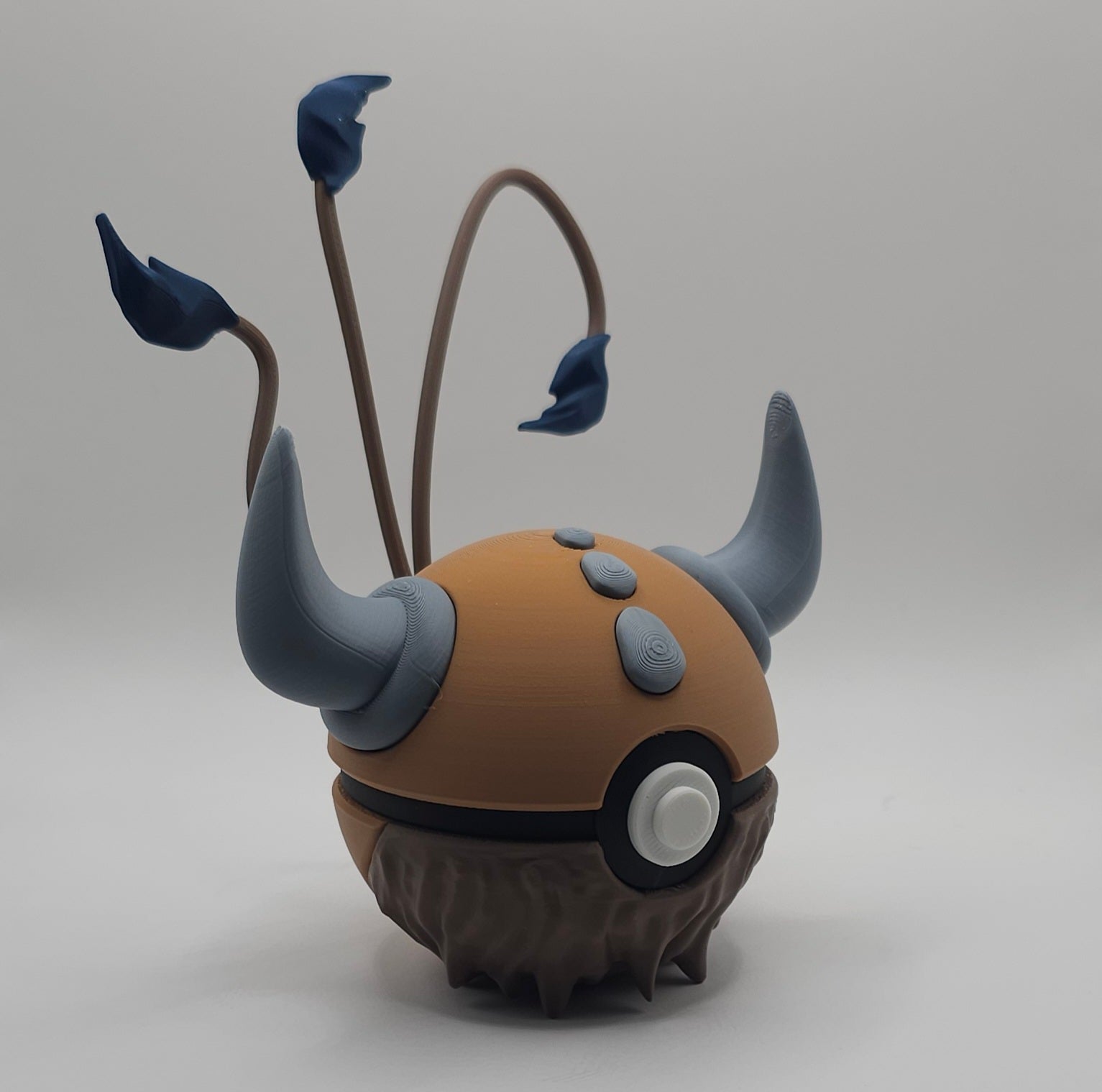 Pokemon Character Design - 3D Printed Pokeball - Tauros - Unique Display Collectible