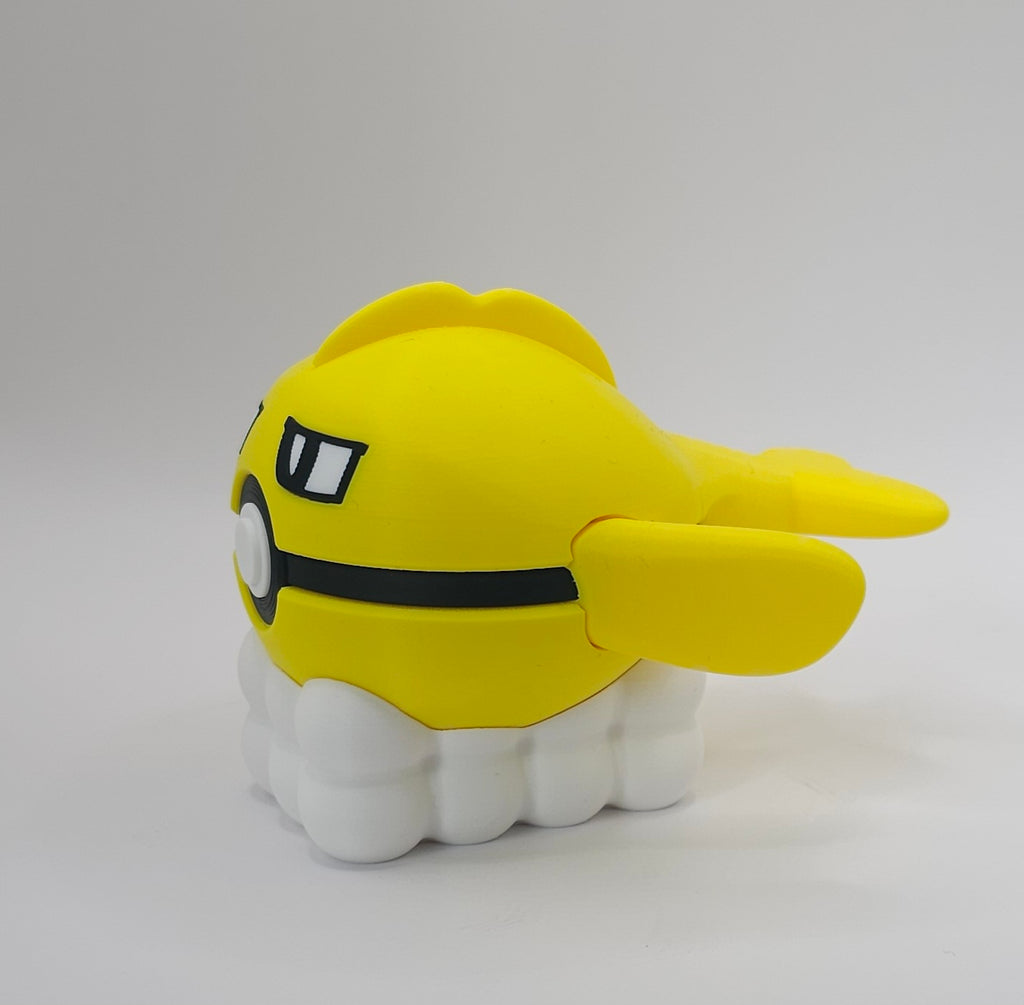 Pokemon Character Design- 3D Printed Pokeball- Tatsugiri- Unique Display Collectible