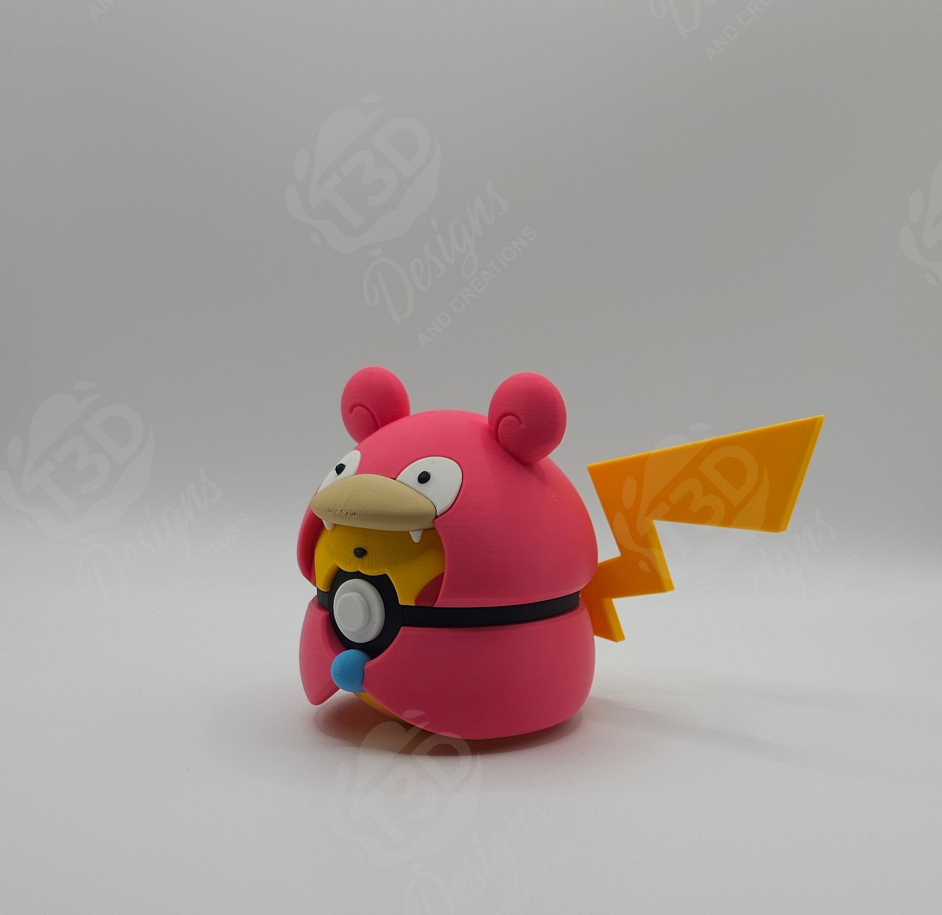 Pikachu Poncho- Slowpoke & Mega Slowbro