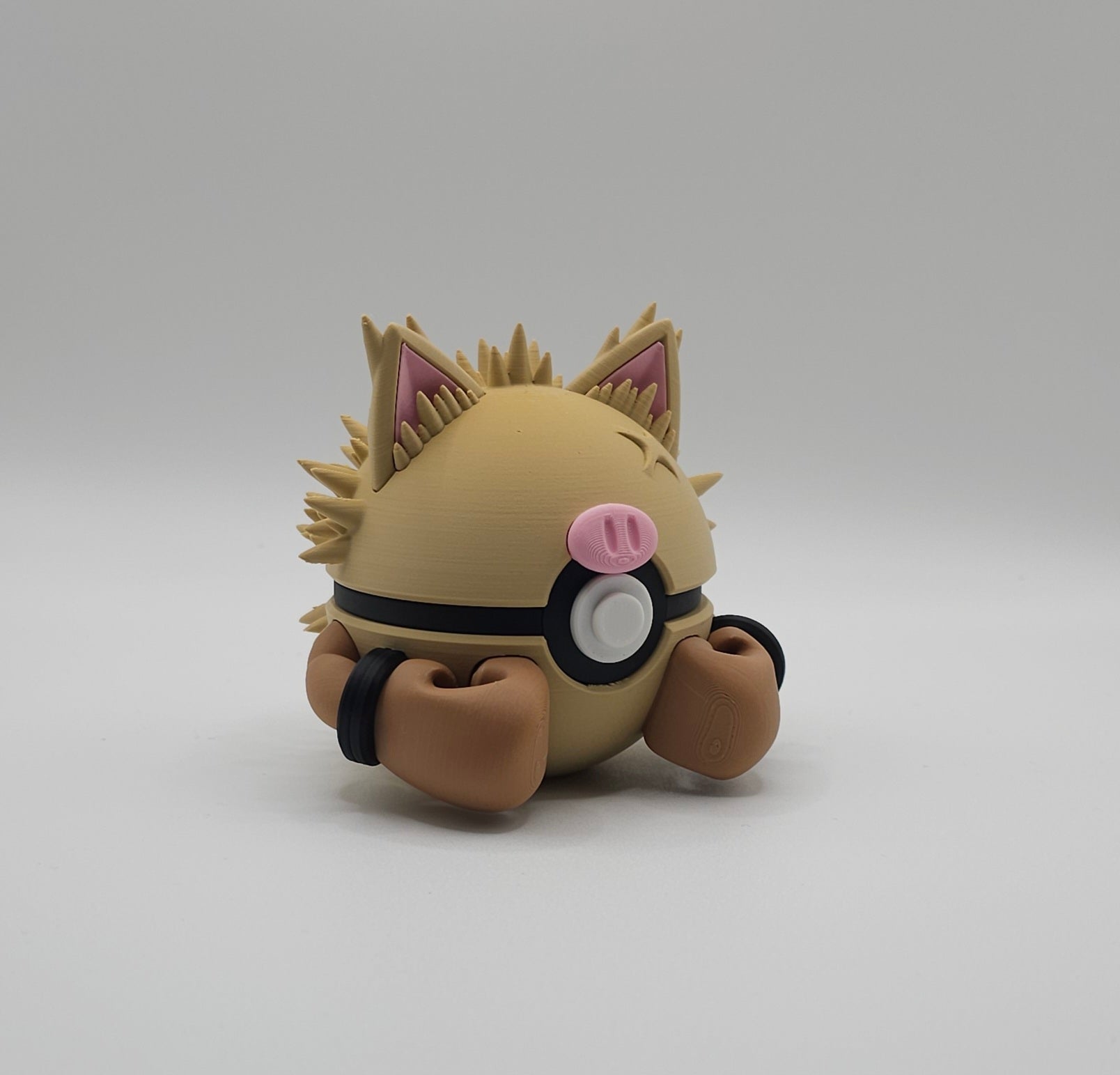 Pokemon Character Design 3D Printed Pokeball - Primeape - Unique Display Collectible