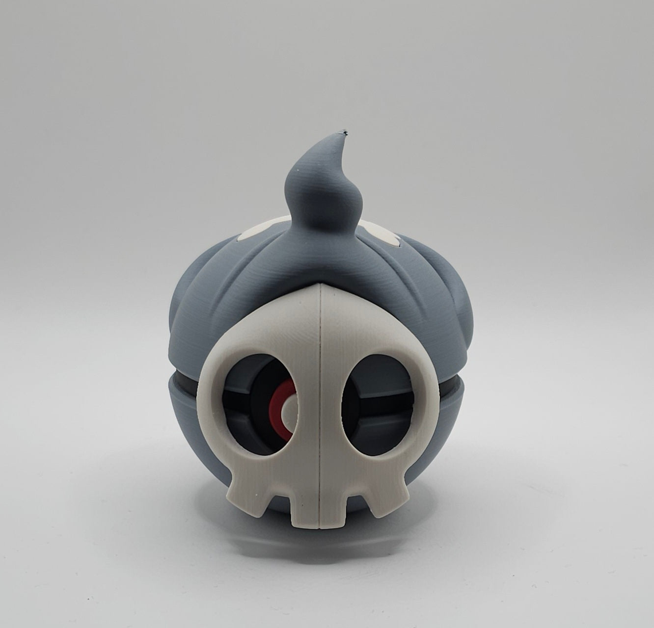 Pokemon Character Design- 3D Printed Pokeball- Duskull- Unique Display Collectible