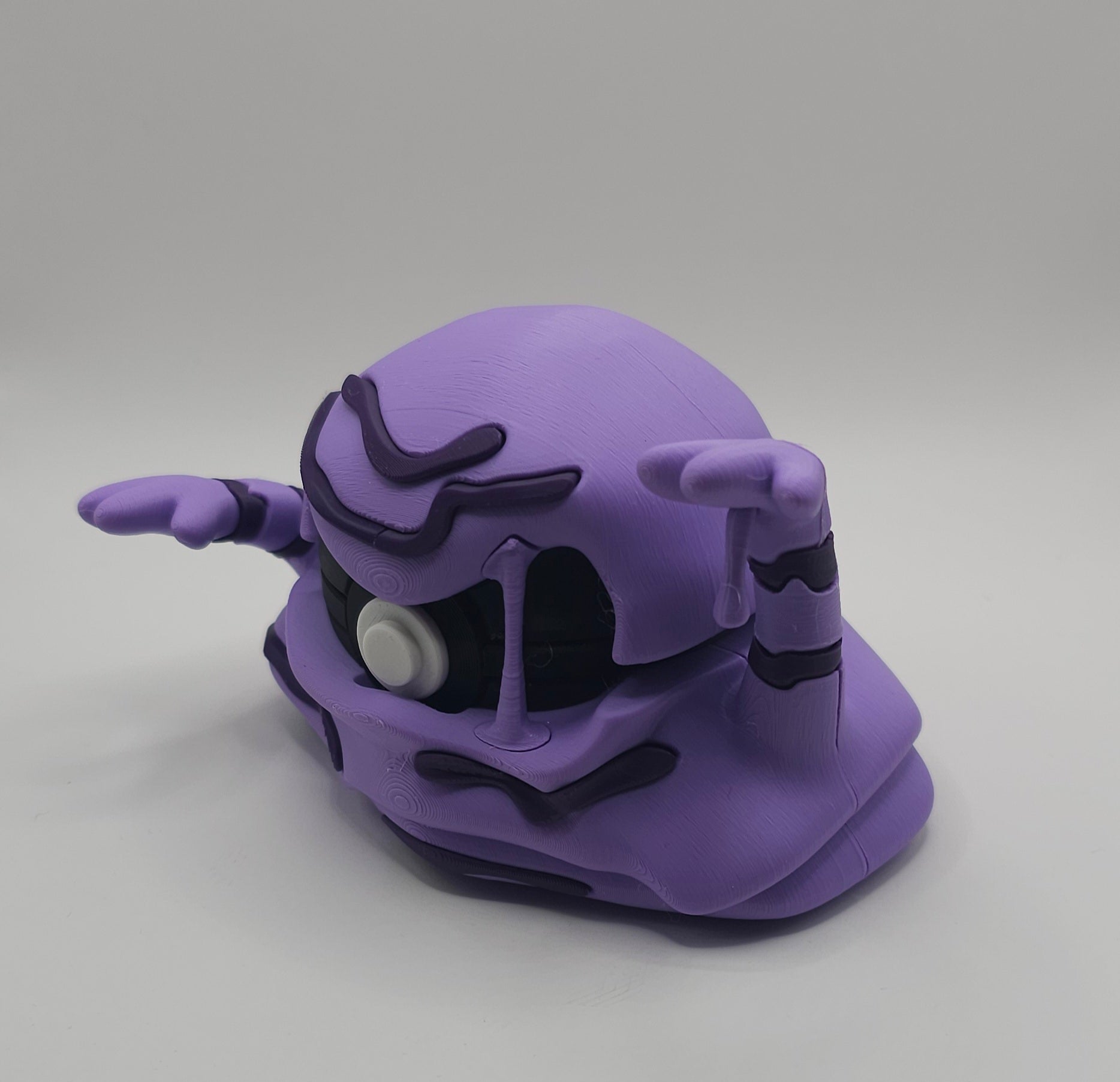 Pokemon Character Design- 3D Printed Pokeball- Muk- Unique Display Collectible