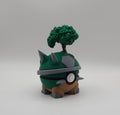 Pokemon Character Design- 3D Printed Pokeball- Torterra- Unique Display Collectible