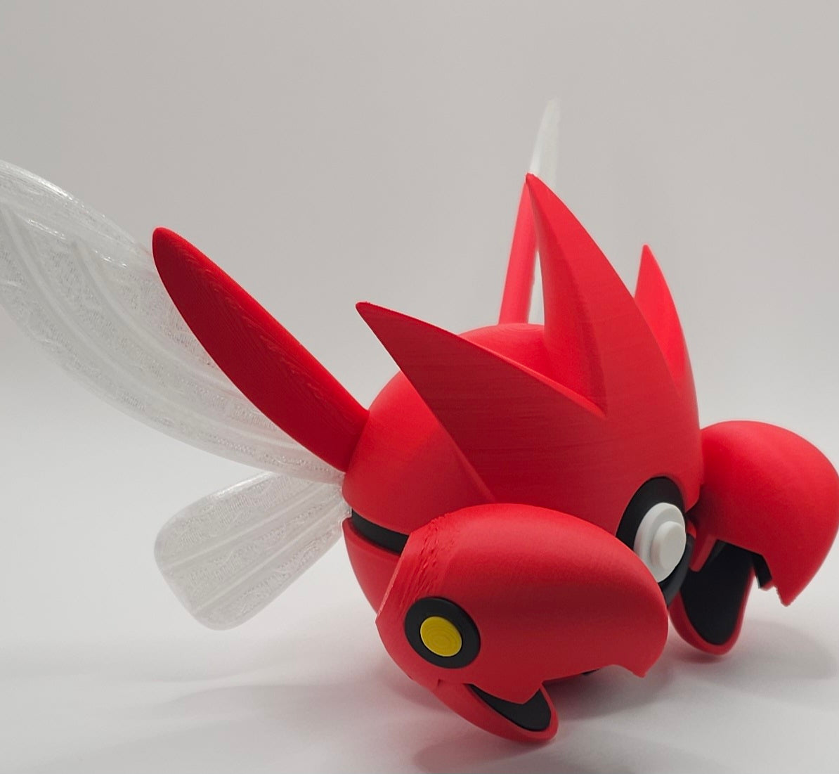 Pokemon Character Design- 3D Printed Pokeball- Scizor- Unique Display Collectible