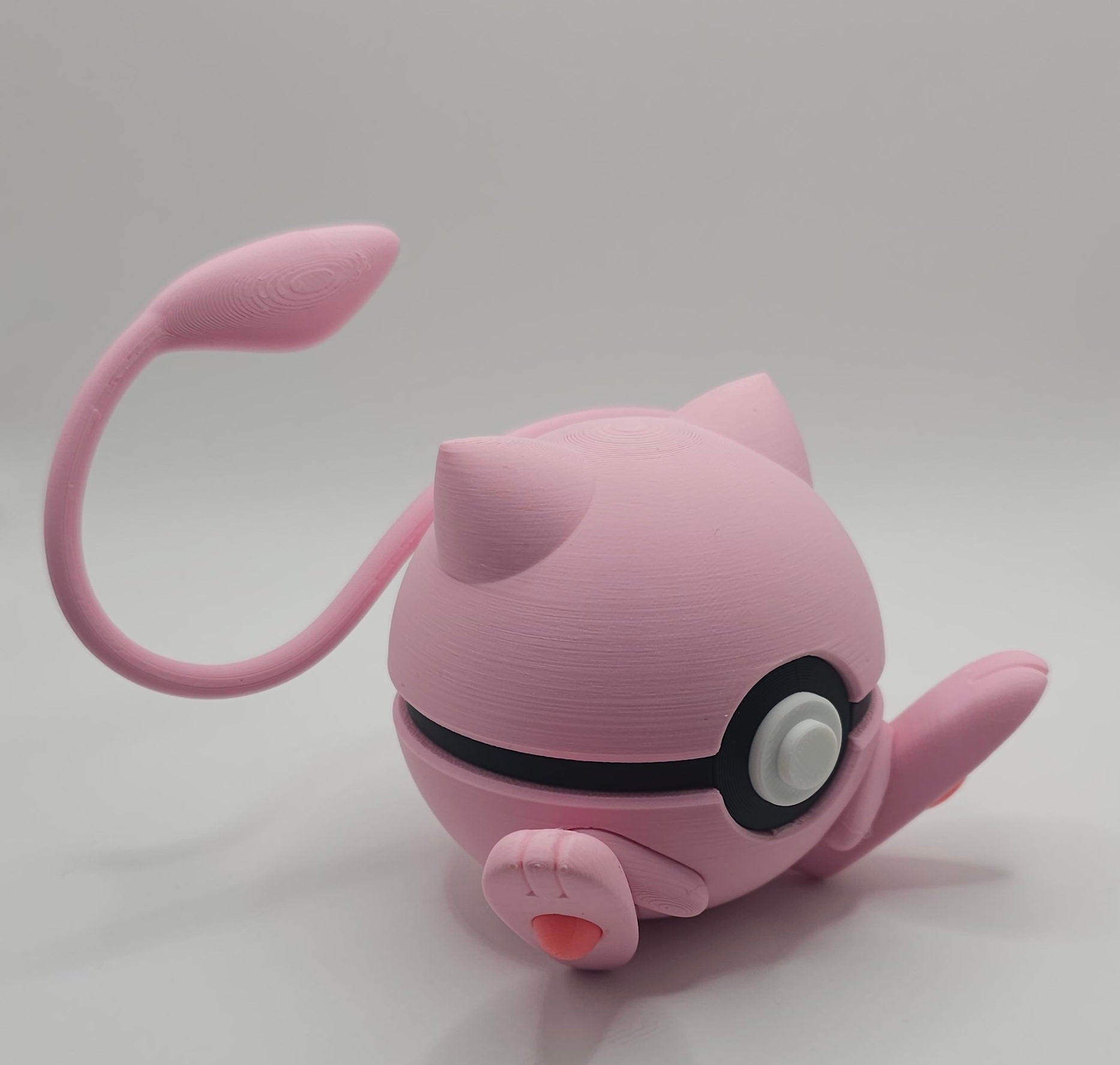 Pokemon Character Design 3D Printed Pokeball - Mew - Unique Display Collectible