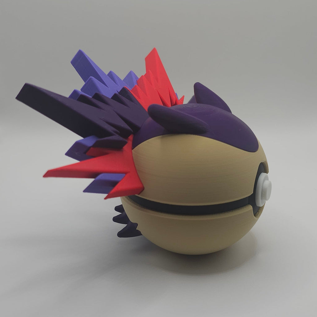 Pokemon Character Design- 3D Printed Pokeball- Typhlosion - Unique Display Collectible