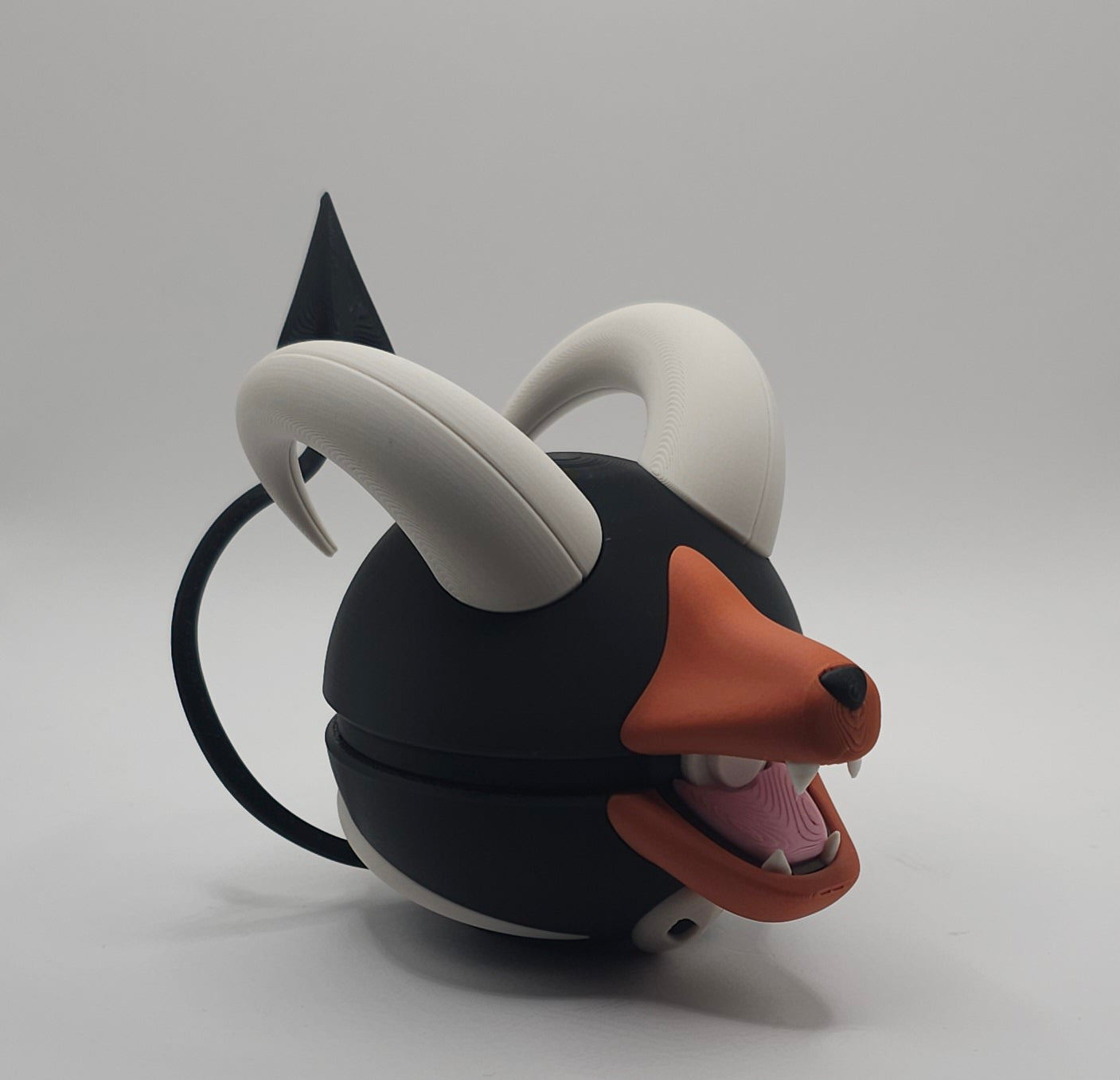 Pokemon Character Design- 3D Printed Pokeball- Houndoom- Unique Display Collectible