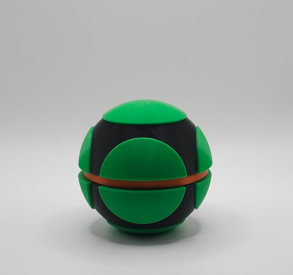 Pokemon 3D Printed Pokeball- Dusk Ball Design- Unique Display Collectible