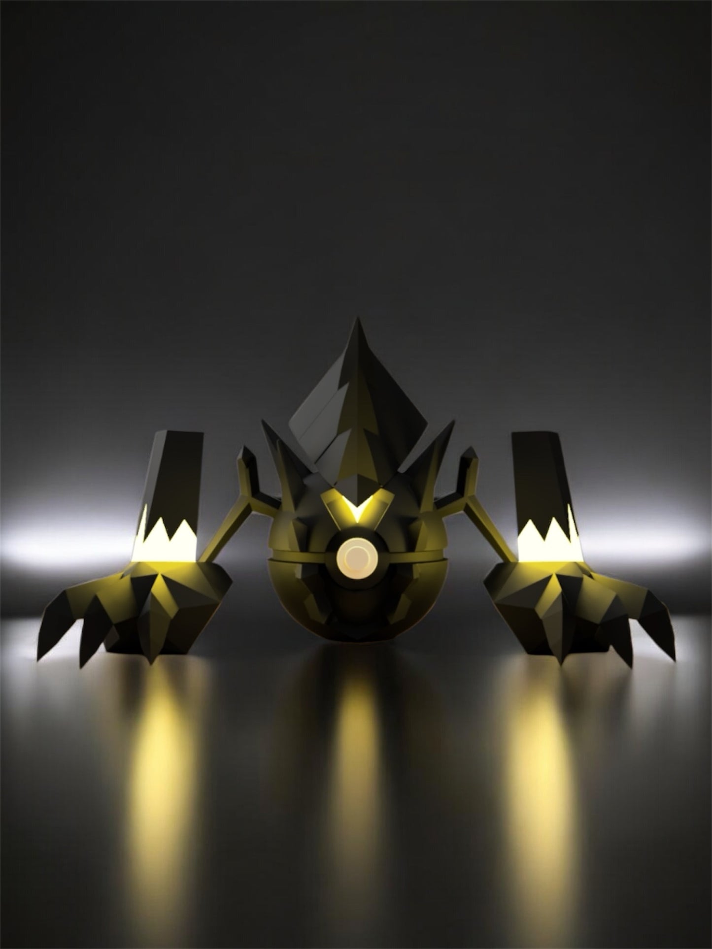 Pokemon Character Design- 3D Printed Pokeball- Necrozma- Unique Display Collectible