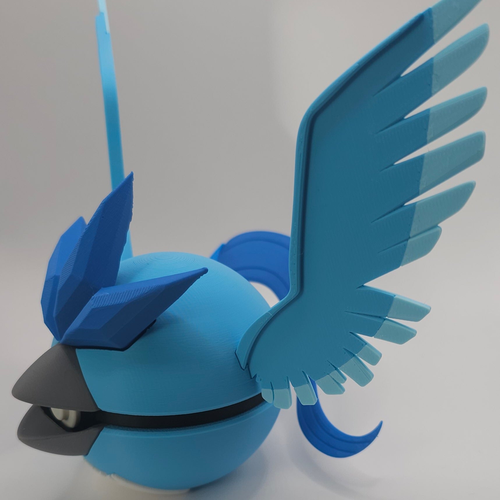 Pokemon Character Design - 3D Printed Pokeball - Articuno - Unique Display Collectible