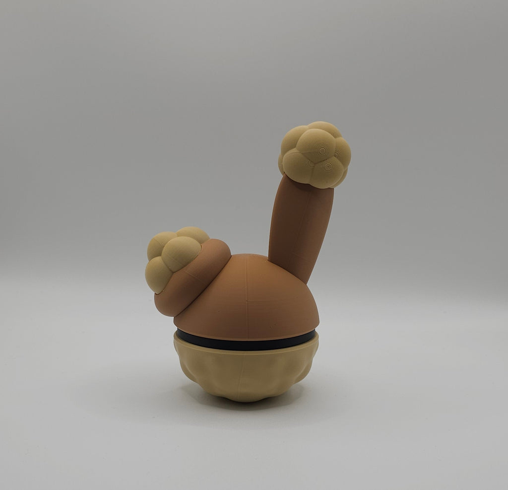Pokemon Character Design- 3D Printed Pokeball- Buneary- Unique Display Collectible