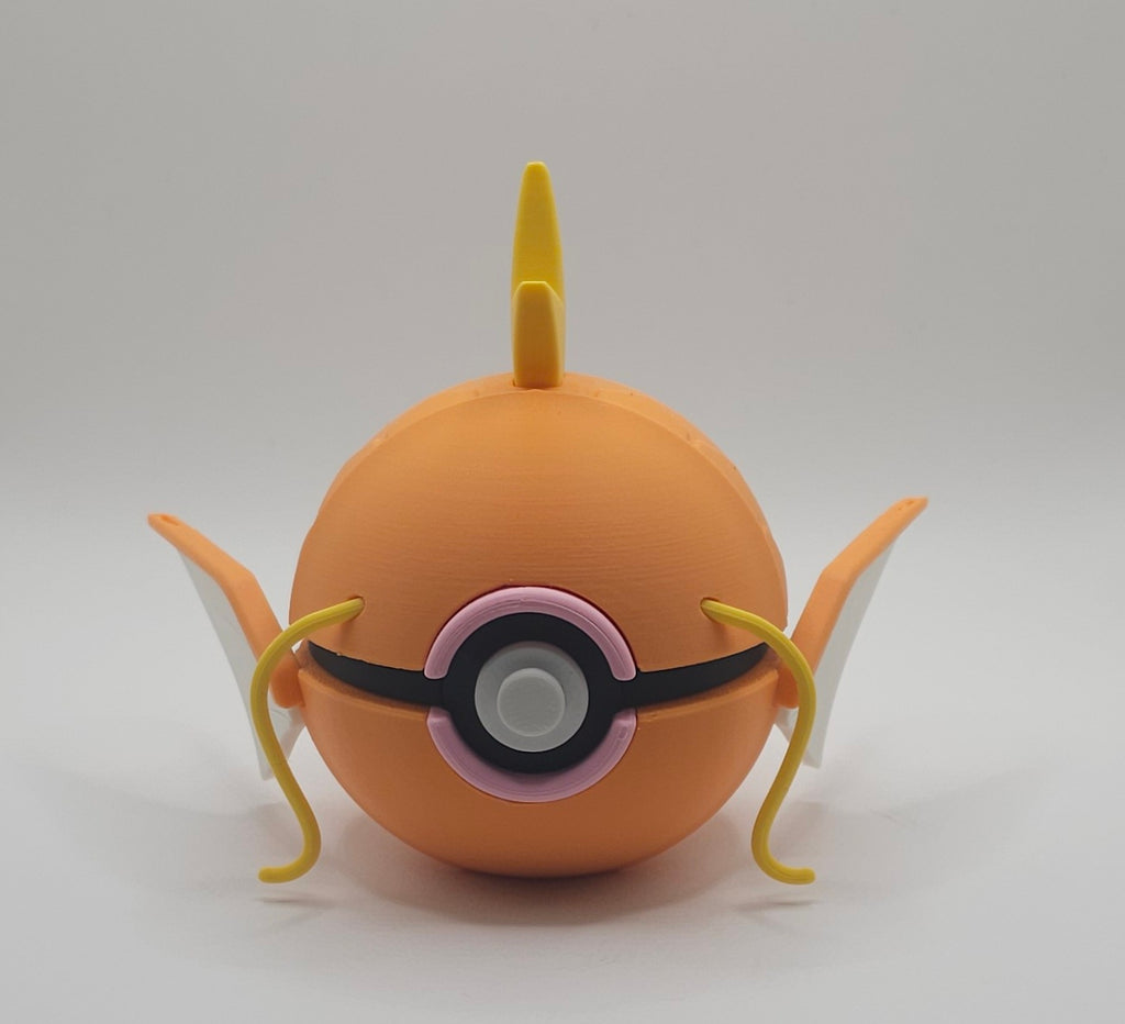 Pokemon Character Design - 3D Printed Pokeball - Magikarp - Unique Display Collectible