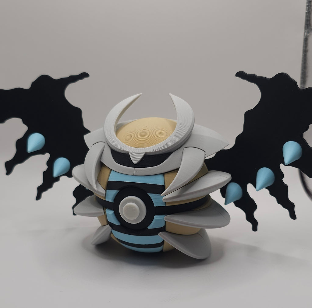 Pokemon Character Design- 3D Printed Pokeball- Giratina- Unique Display Collectible
