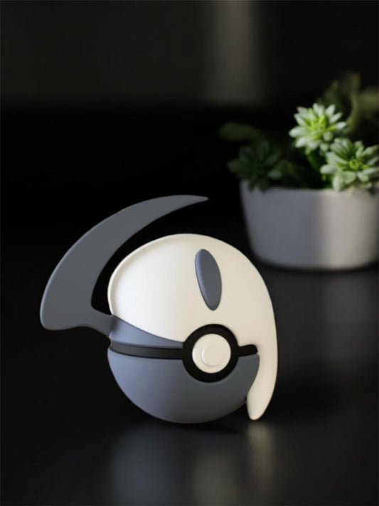 Pokemon Character Design - 3D Printed Pokeball - Absol - Unique Display Collectible