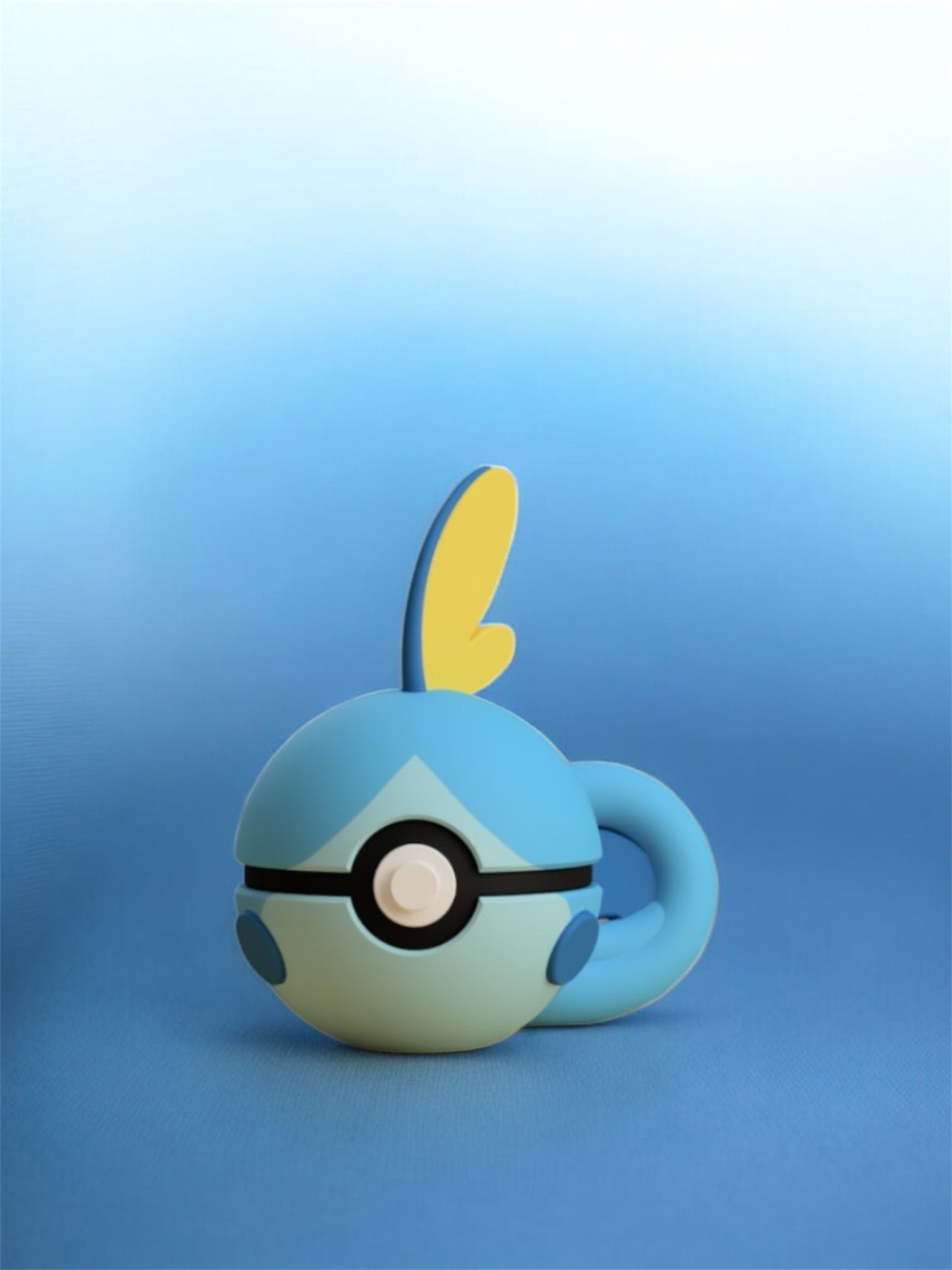 Pokemon Character Design- 3D Printed Pokeball- Sobble- Unique Display Collectible