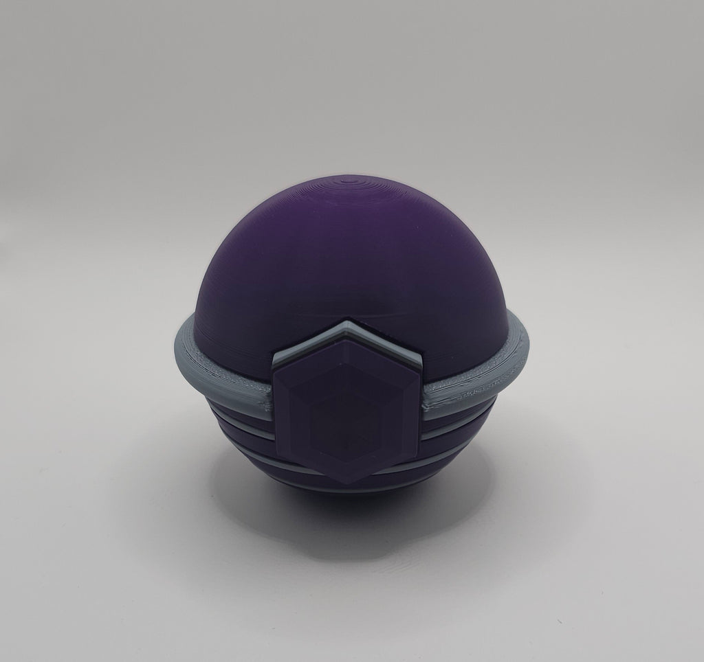 Pokemon 3D Printed Pokeball- Tera Orb Design- Unique Display Fan Art Collectible