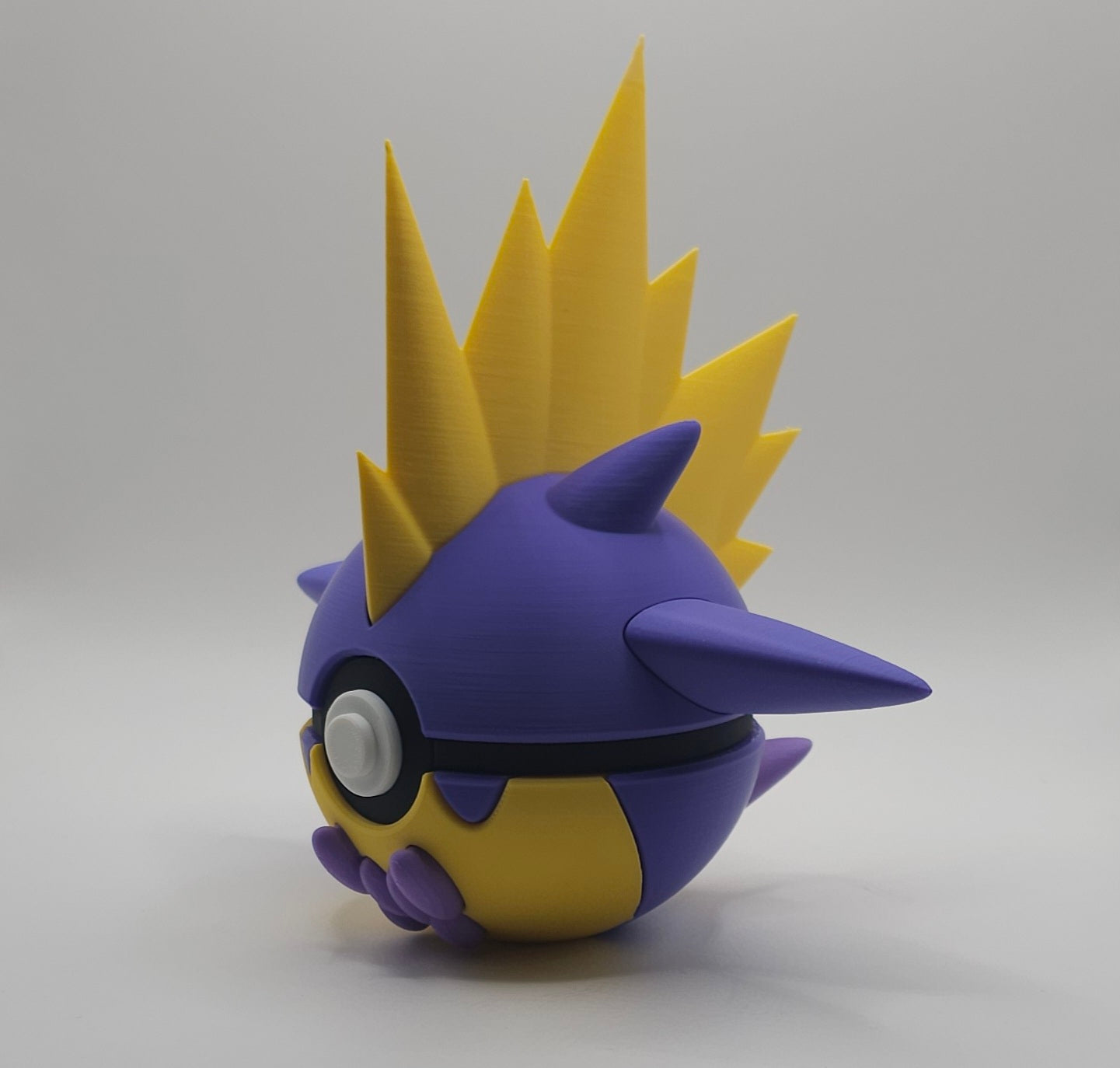 Pokemon Character Design- 3D Printed Pokeball- Toxtricity- Unique Display Collectible