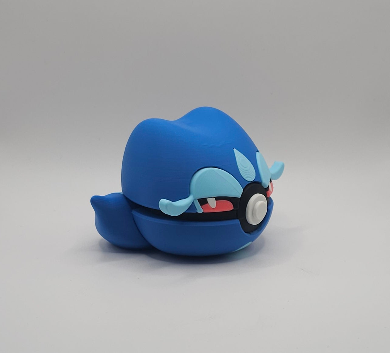 Pokemon Character Design- 3D Printed Pokeball- Gecqua- Unique Display Collectible