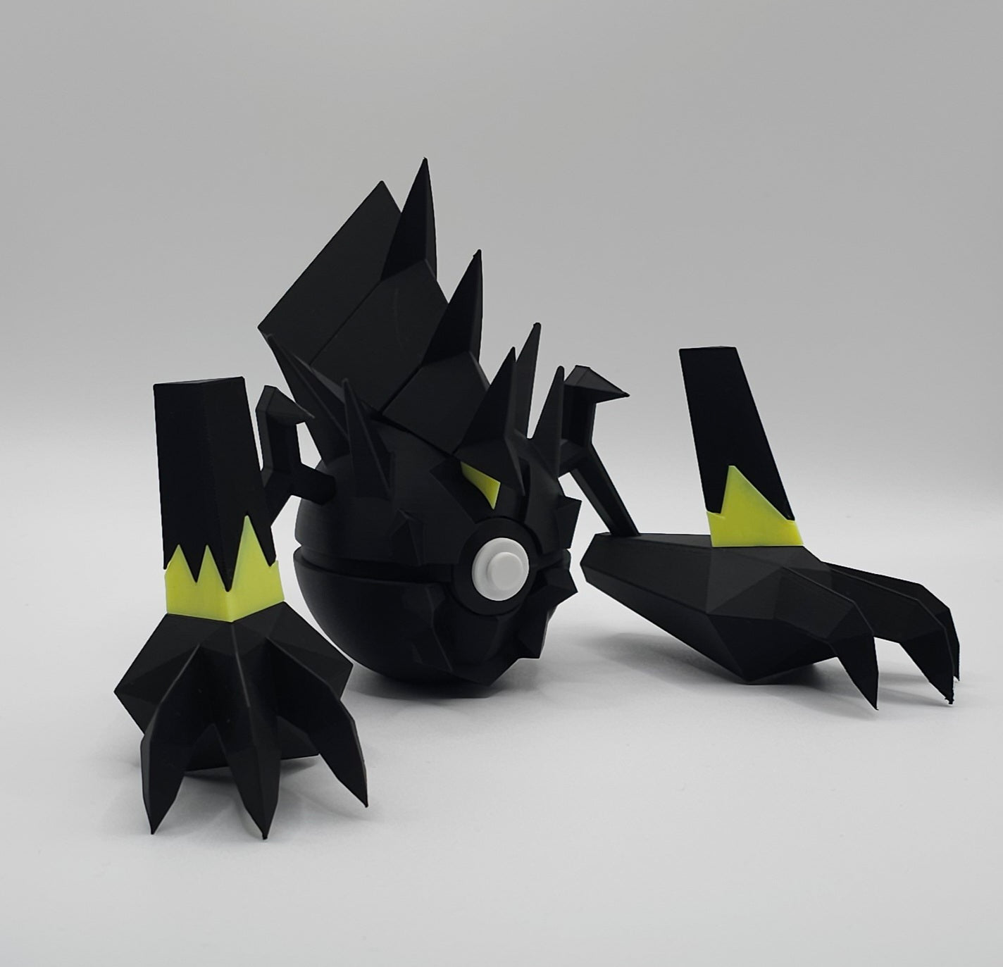 Pokemon Character Design- 3D Printed Pokeball- Necrozma- Unique Display Collectible