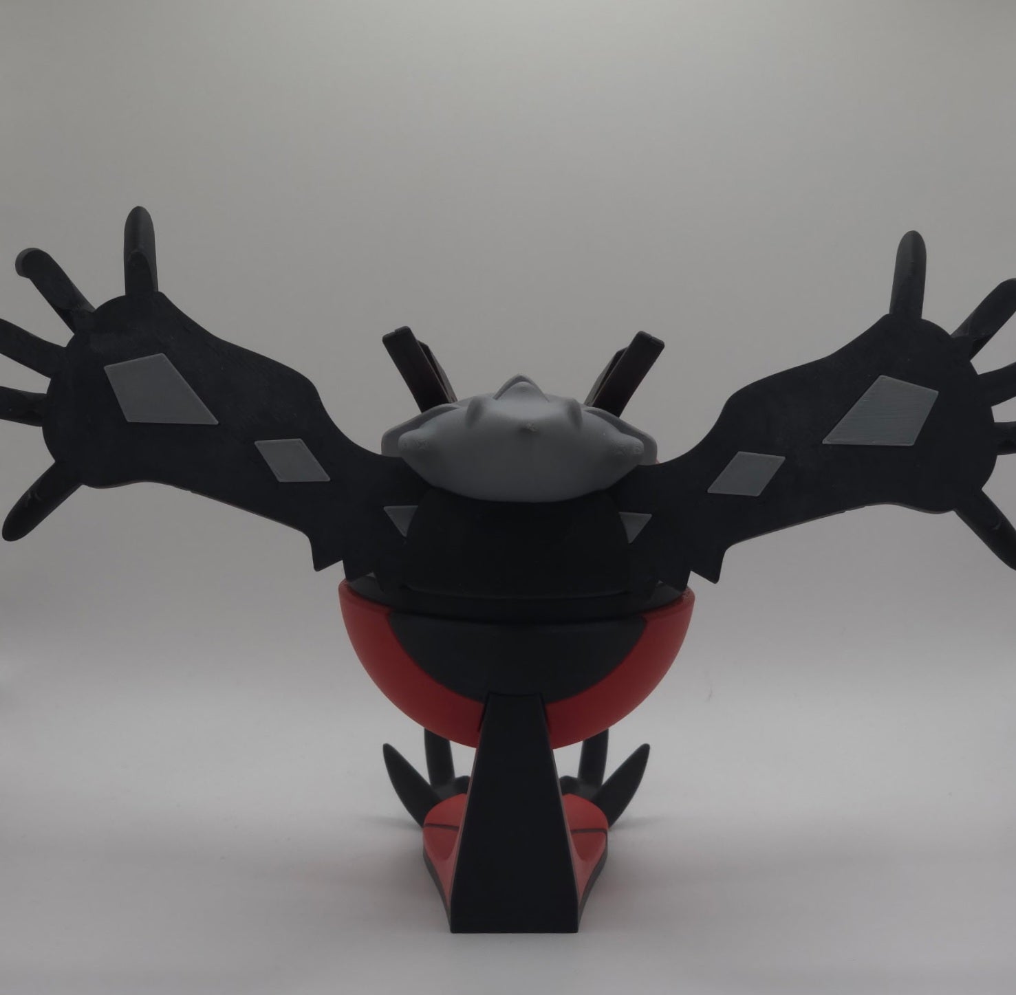 Pokemon Character Design- 3D Printed Pokeball- Yveltal- Unique Display Collectible