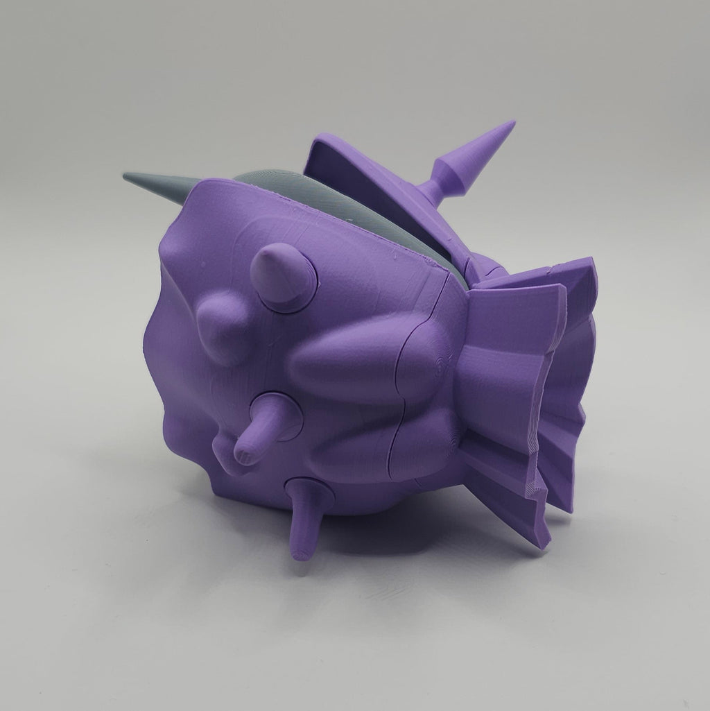 Pokemon Character Design- 3D Printed Pokeball- Cloyster- Unique Display Collectible