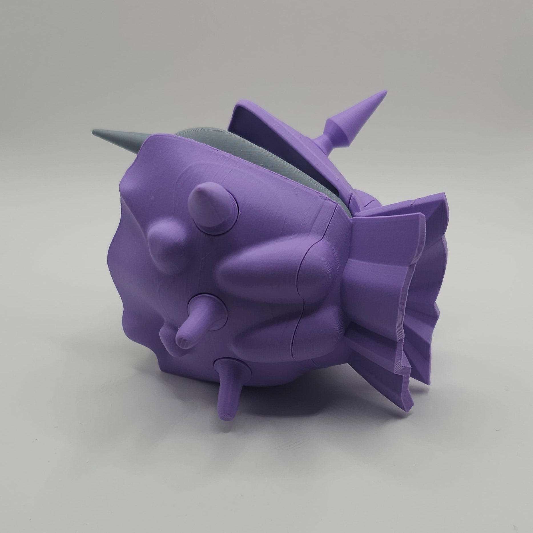 Pokemon Character Design- 3D Printed Pokeball- Cloyster- Unique Display Collectible