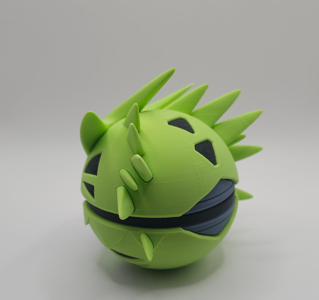 Pokemon Character Design - 3D Printed Pokeball - Tyranitar - Unique Display Collectible