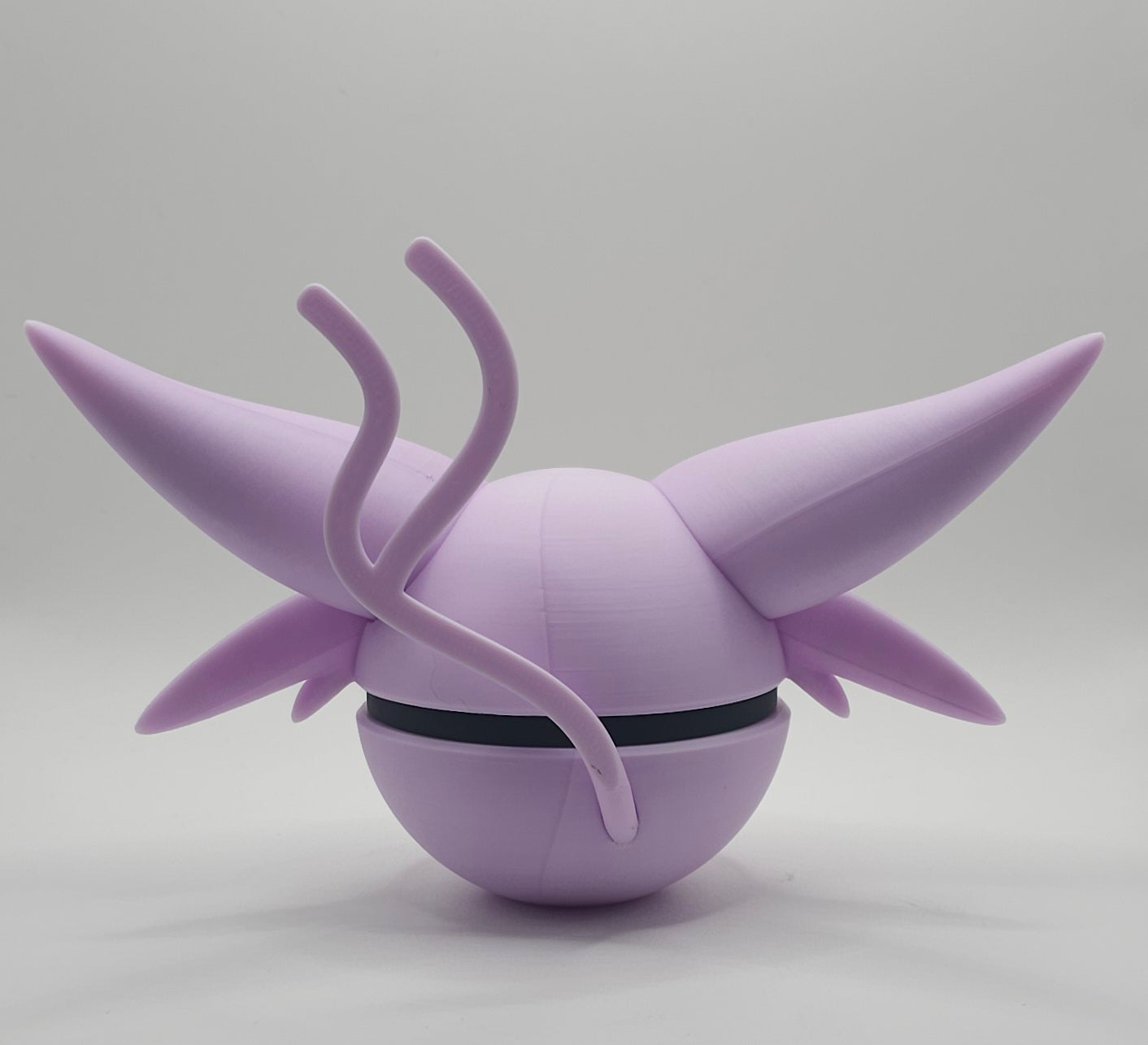 Pokemon Character Design - Espeon - 3D Printed Pokeball - Unique Display Fan Art Collectible
