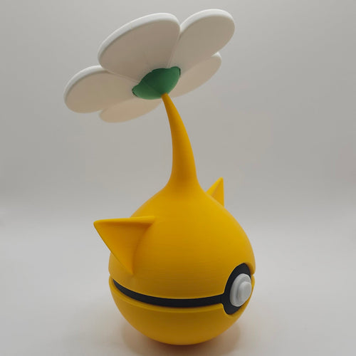 Pikmin Character Design- 3D Printed Display Ball- Unique Fan Art Collectible