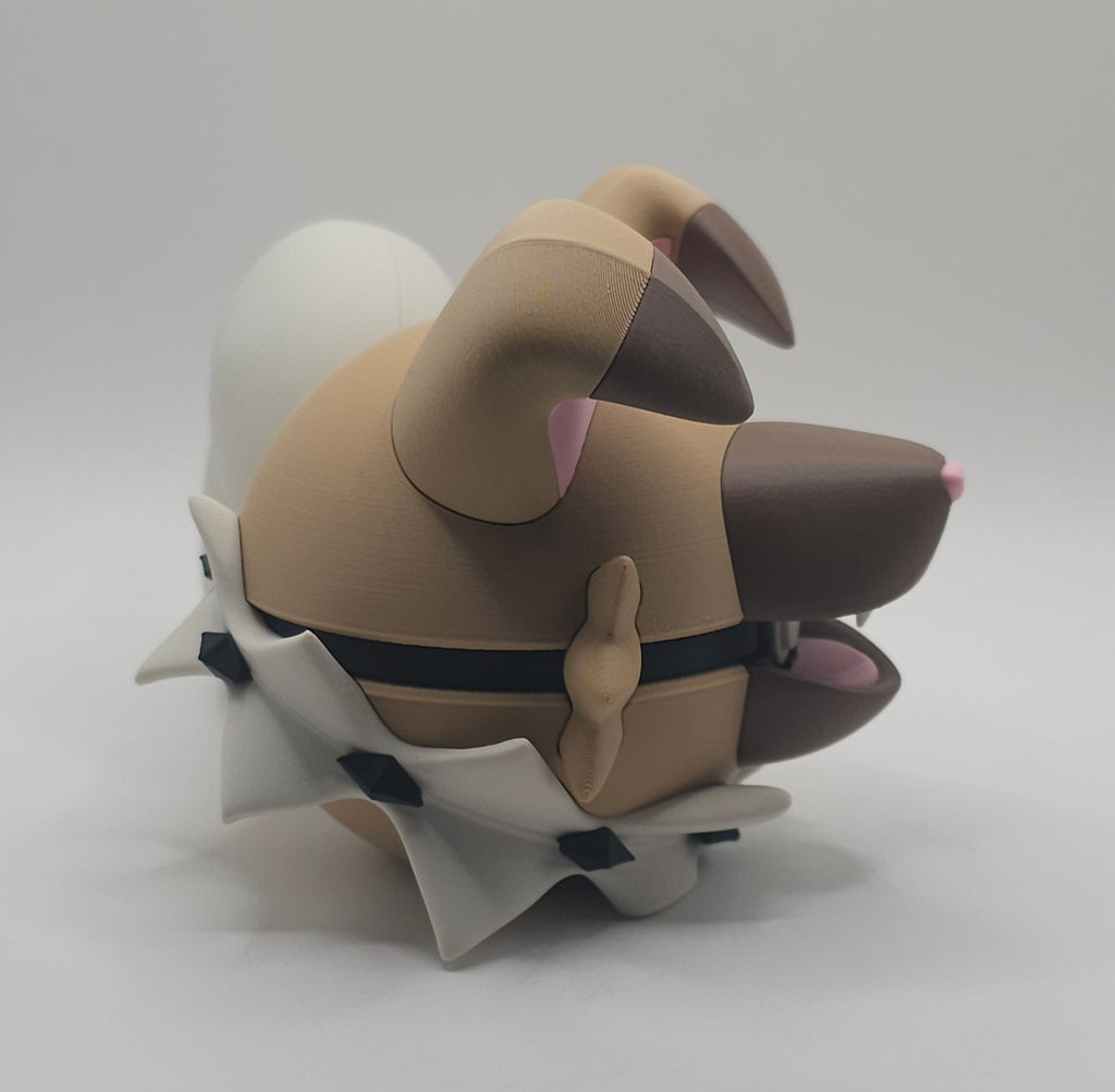 Pokemon Character Design- 3D Printed Pokeball- Rockruff- Unique Display Collectible