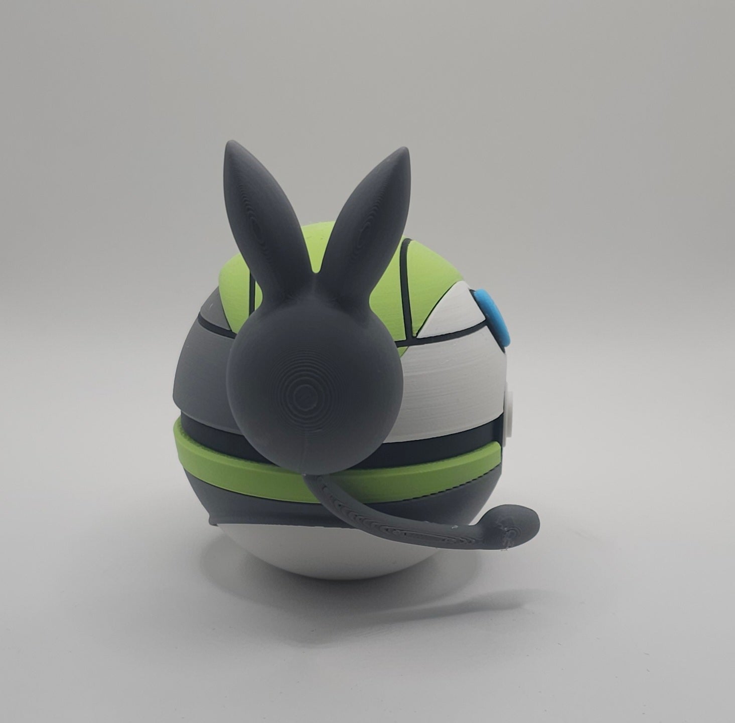 Pokemon Character Design- 3D Printed Pokeball- Meloetta- Unique Display Collectible