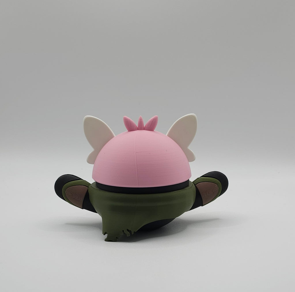 Pokemon Character Design- 3D Printed Pokeball- Bewear- Unique Display Collectible