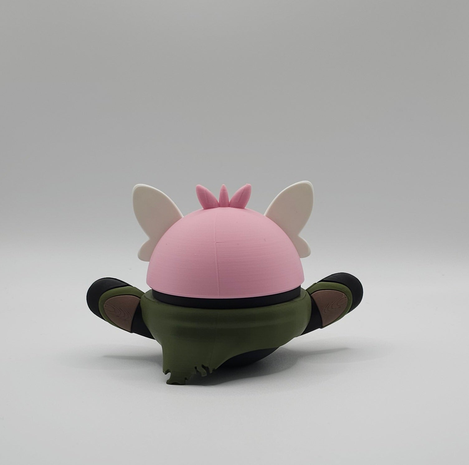Pokemon Character Design- 3D Printed Pokeball- Bewear- Unique Display Collectible