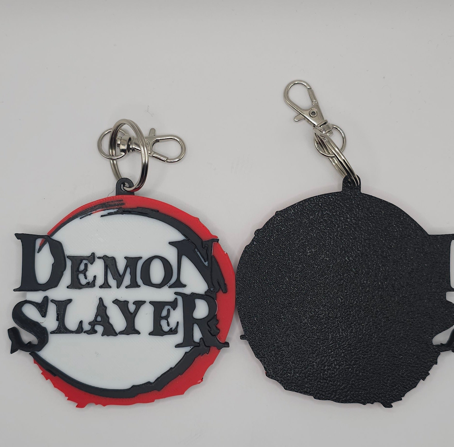 Demon Slayer Inspired Design- 3D Printed Keychain/Bag Charm- Unique Fan Art Collectible