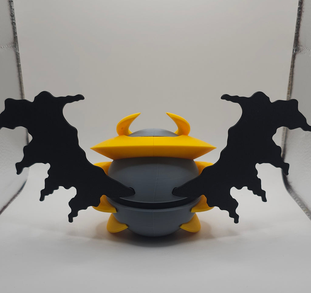 Pokemon Character Design- 3D Printed Pokeball- Giratina- Unique Display Collectible
